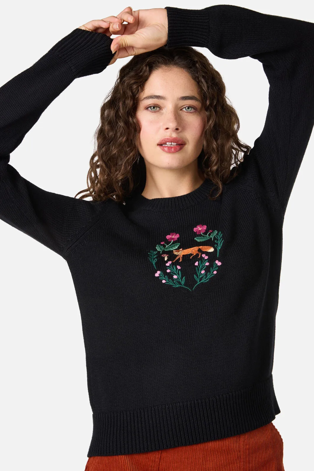 Fox Embroidered Jumper sold by Princess Highway product image thumbnail 2