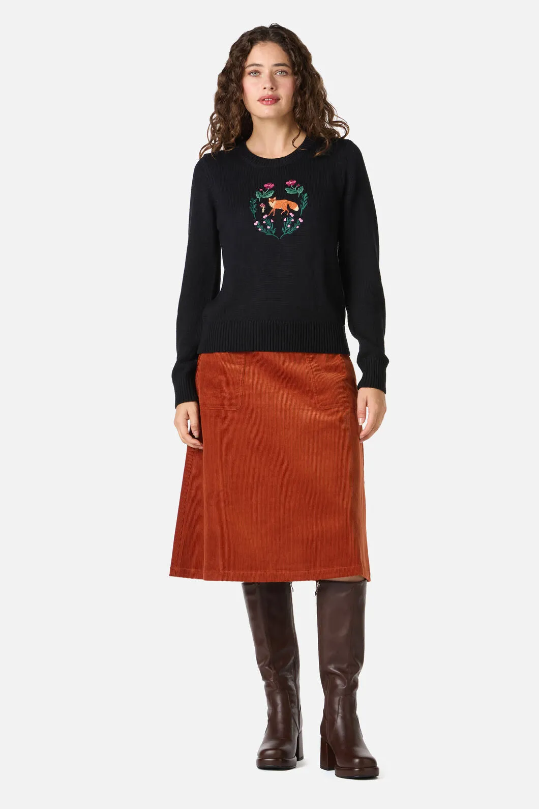 Fox Embroidered Jumper sold by Princess Highway product image thumbnail 3