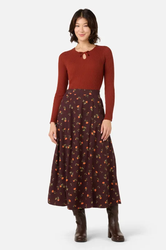 Evie Rose Midi Skirt made by Princess Highway