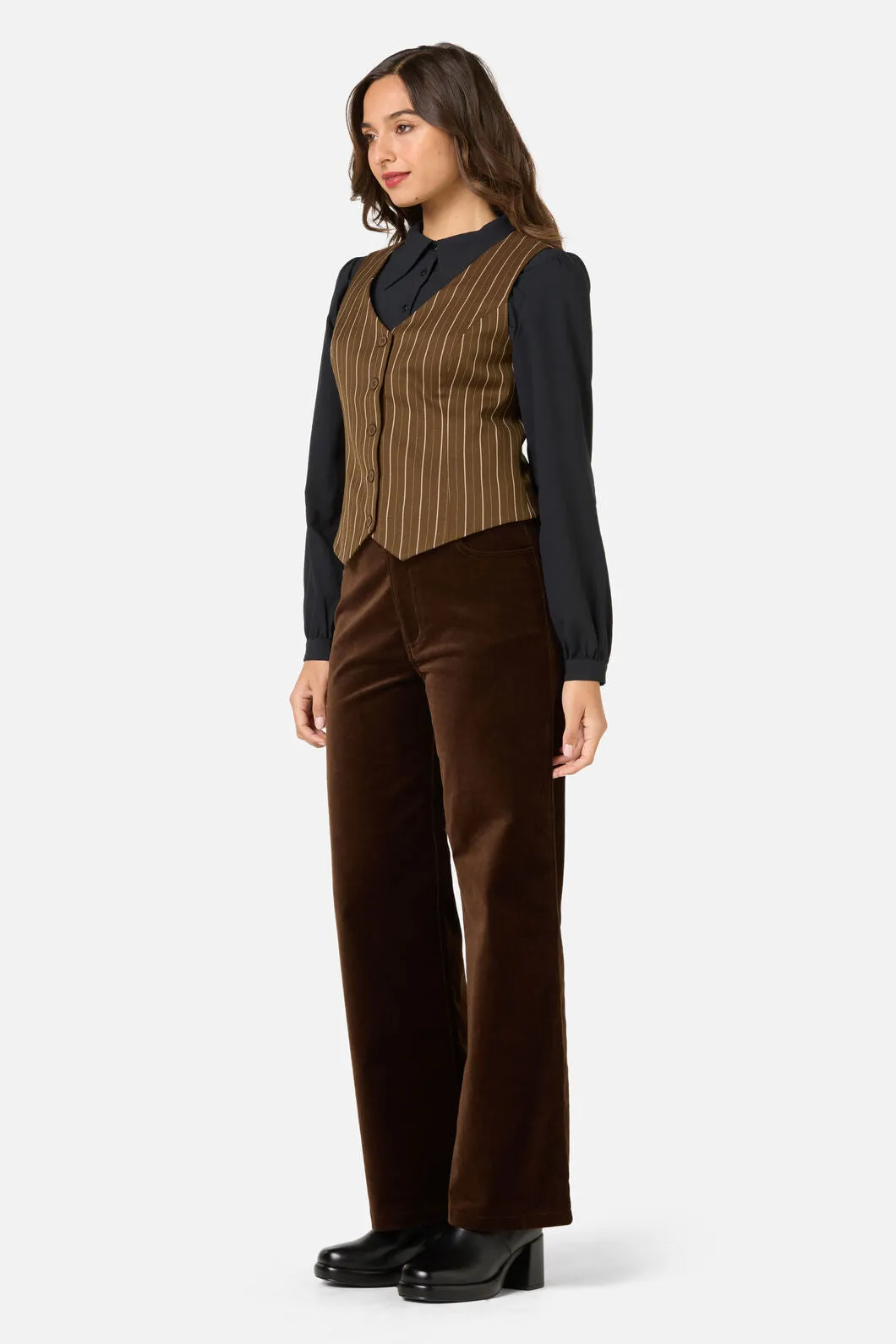 Celeste Pinstripe Vest sold by Princess Highway product image thumbnail 3