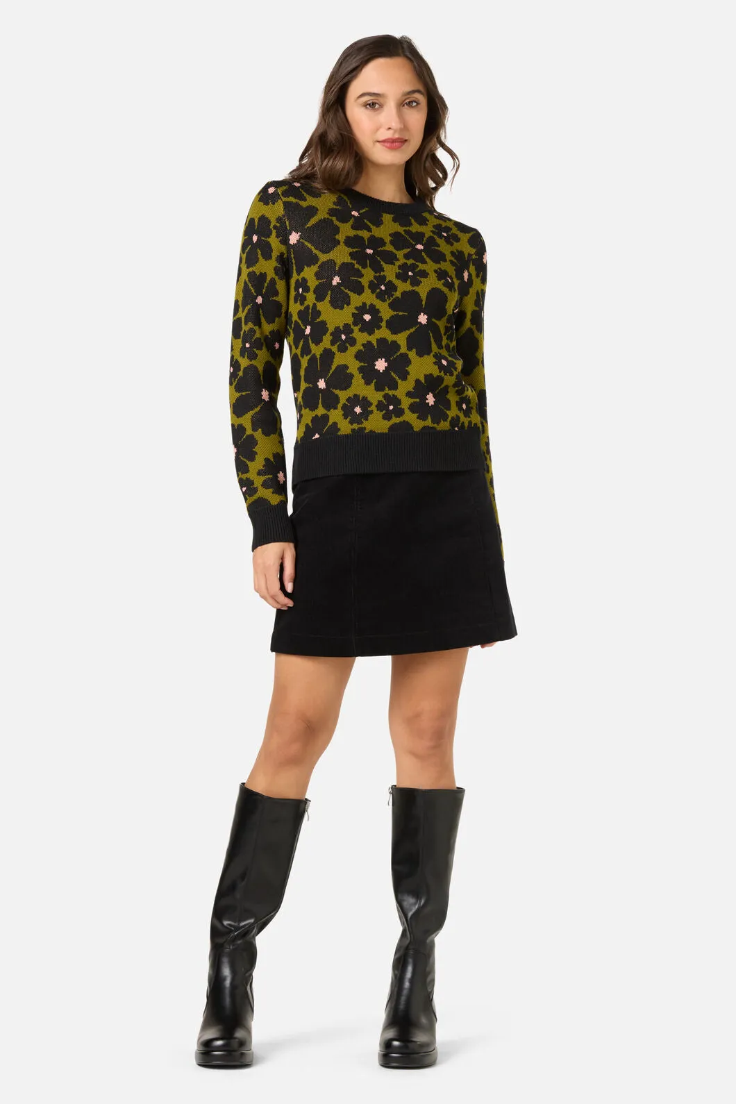 Donna Flower Knit Jumper sold by Princess Highway product image thumbnail 2