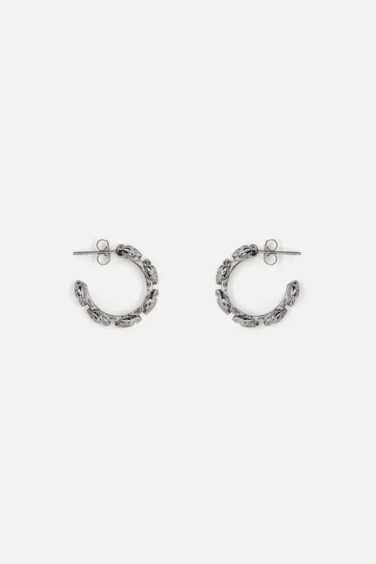 Rose Hoop Earrings made by Princess Highway