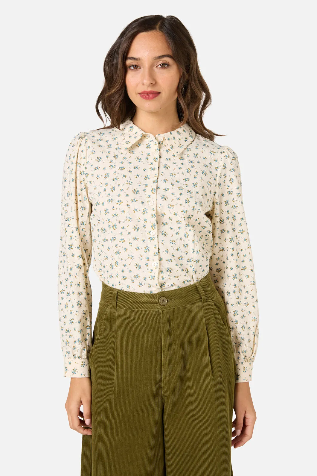 Lani Ditsy Long Sleeve Blouse sold by Princess Highway