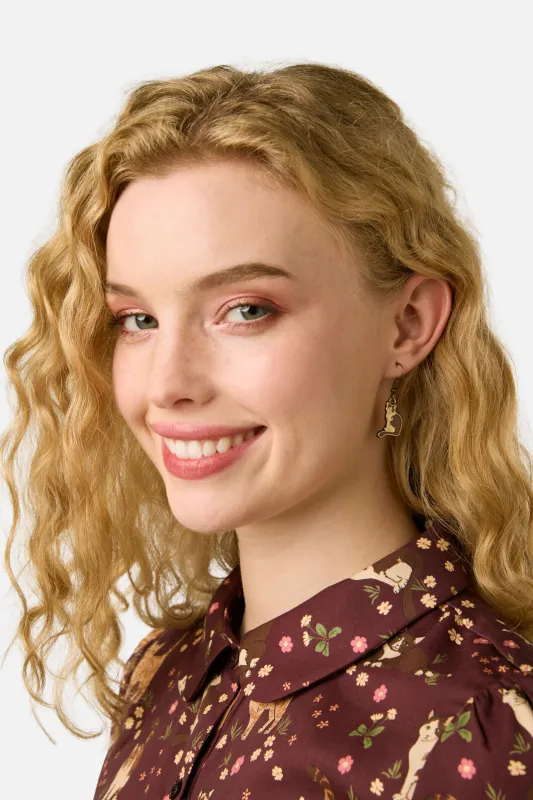 Cute Cats Earrings made by Princess Highway