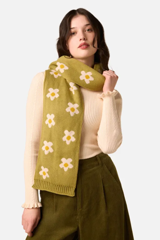 Daisy Knit Scarf made by Princess Highway