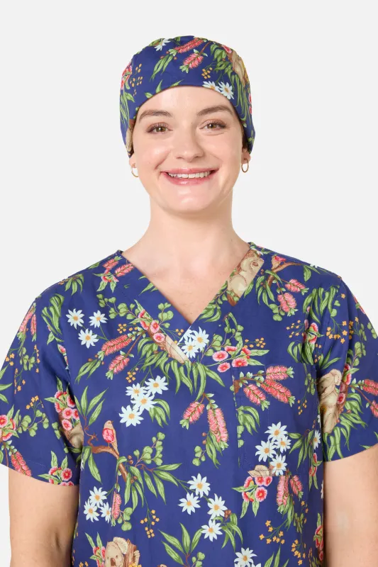 Native Koala Scrub Hat made by Princess Highway