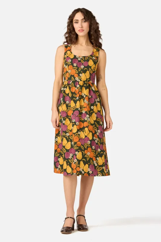 Fancy Fruit Midi Dress made by Princess Highway