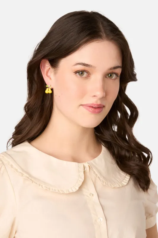 Pear Earrings made by Princess Highway