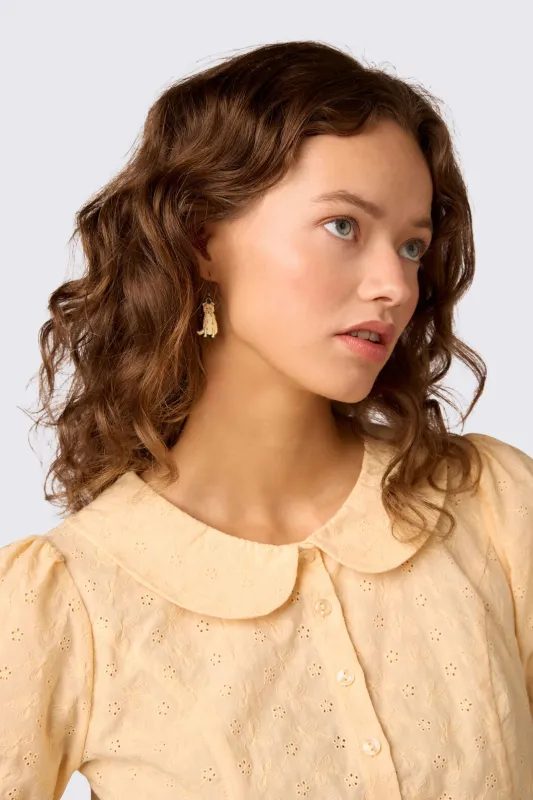 Sweet Dog Earrings made by Princess Highway