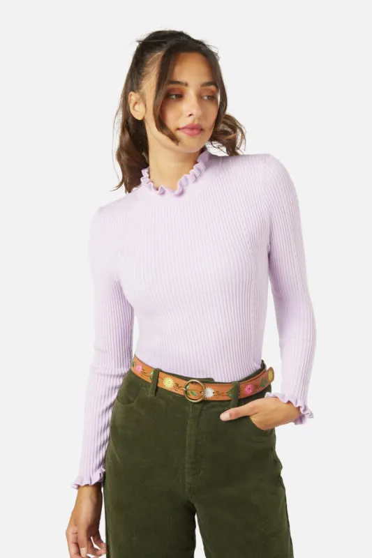 Daisy Embroidered Belt sold by Princess Highway