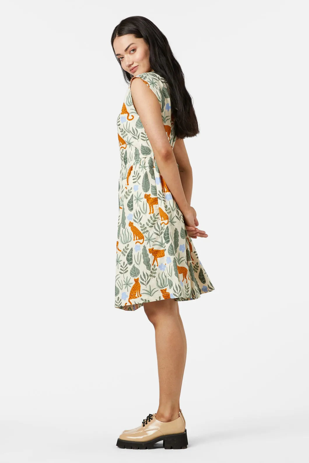 Lovely Leopards Smock Dress sold by Princess Highway product image thumbnail 4