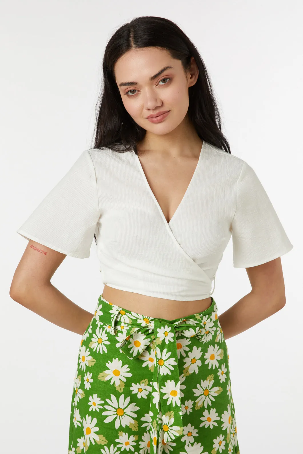 Susanna Wrap Top sold by Princess Highway