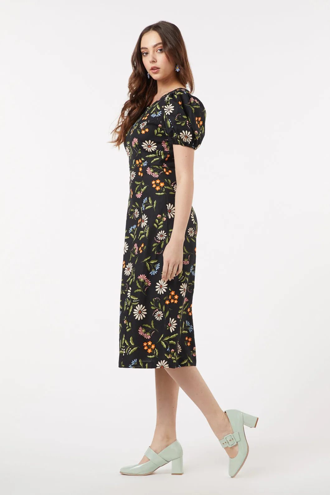 Julia Floral Midi Dress sold by Princess Highway product image thumbnail 3
