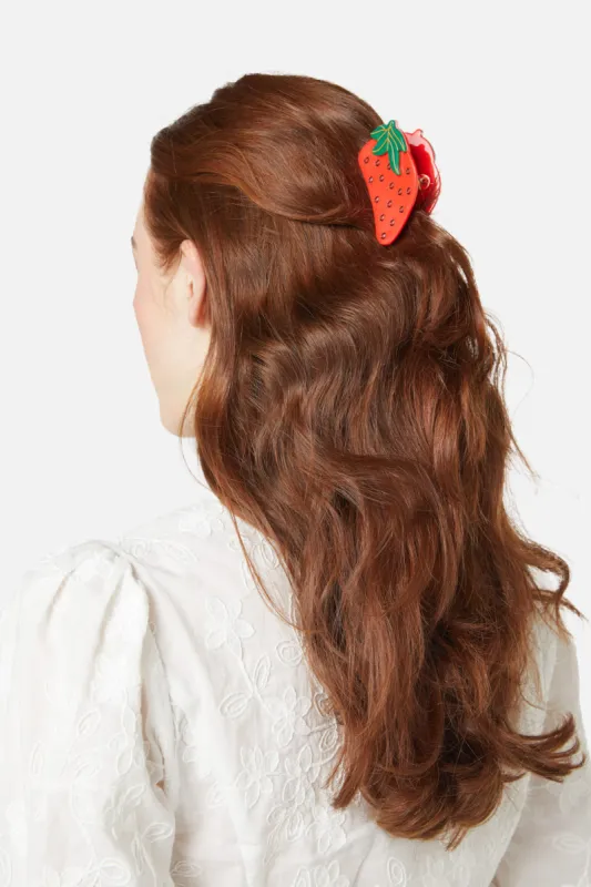 Strawberry Claw Clip sold by Princess Highway