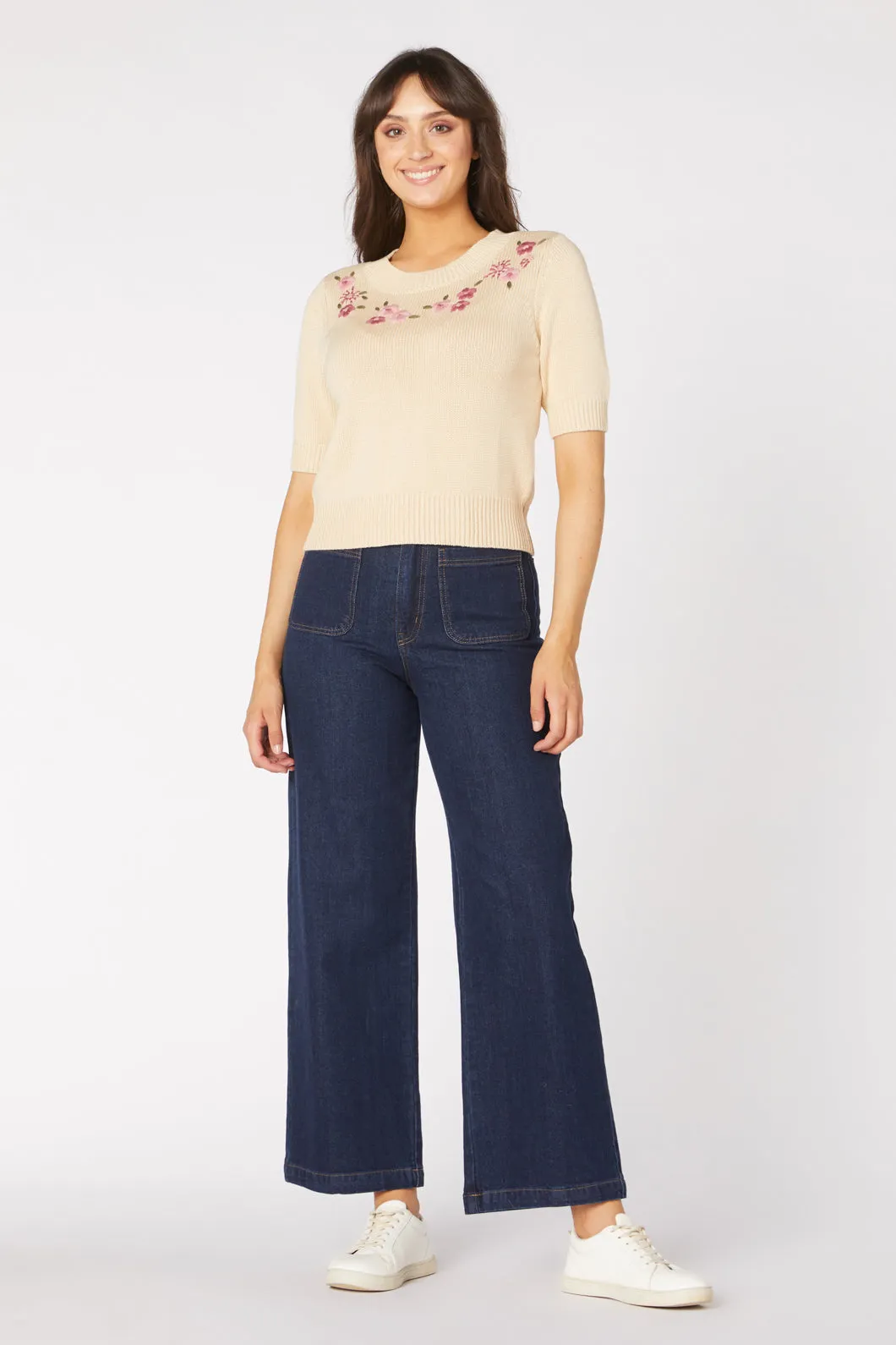 Wild Flower Knit Top sold by Princess Highway product image thumbnail 3