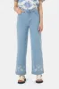 Butterfly Embroidered Jean sold by Princess Highway