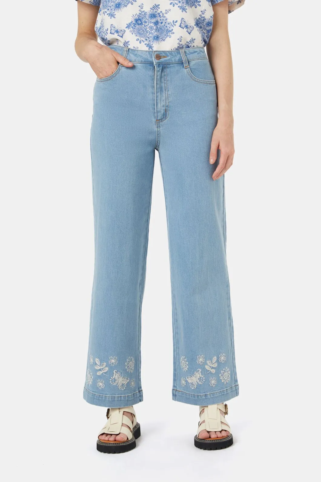 Butterfly Emb Jean sold by Princess Highway product image thumbnail 2