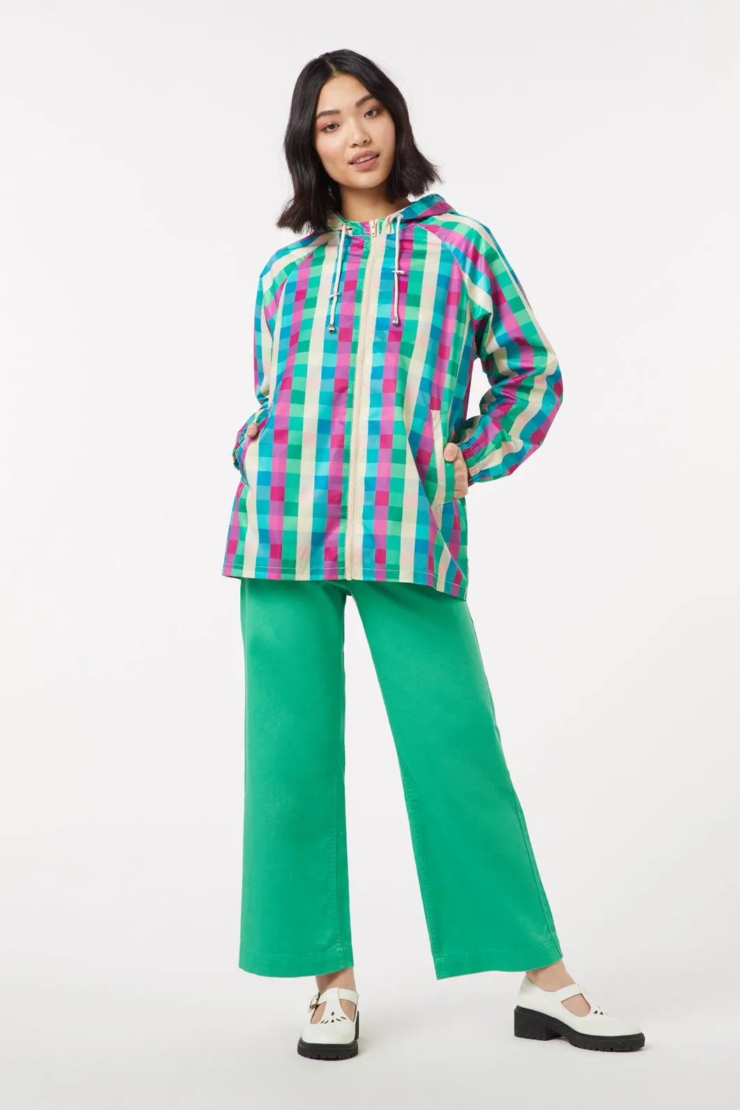 Karla Check Raincoat sold by Princess Highway product image thumbnail 2