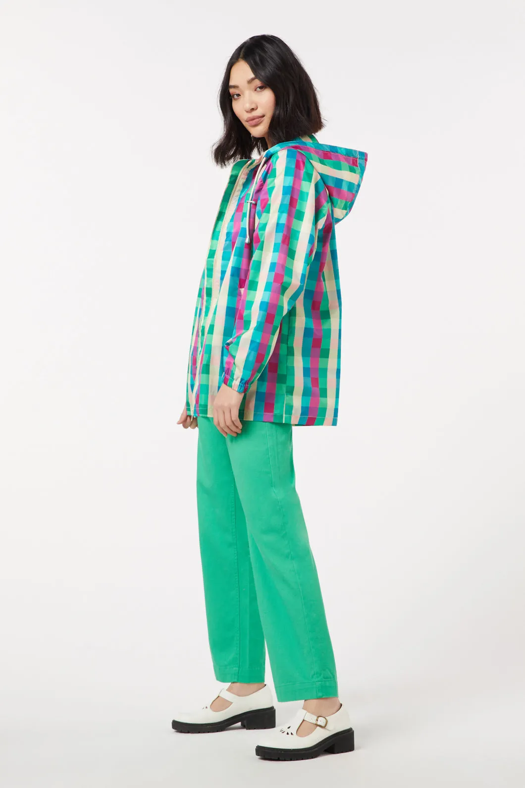 Karla Check Raincoat sold by Princess Highway product image thumbnail 3