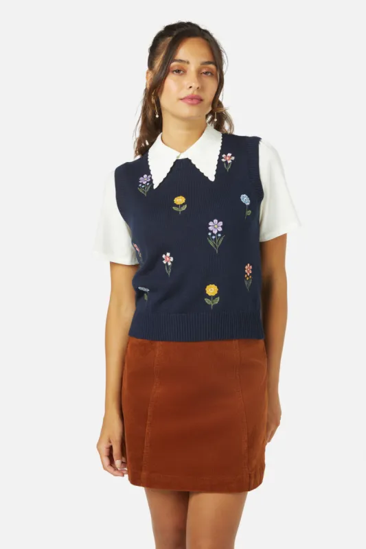 Dora Emb Vest sold by Princess Highway