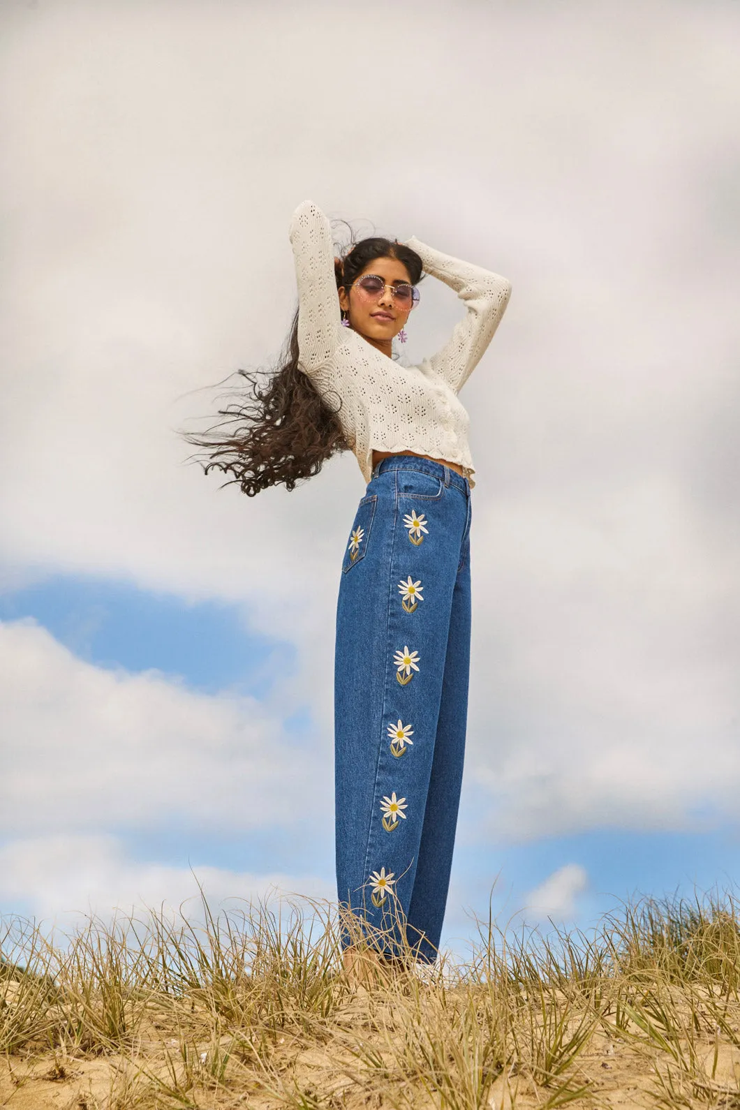 Daisy Embroidered Jean sold by Princess Highway product image thumbnail 5
