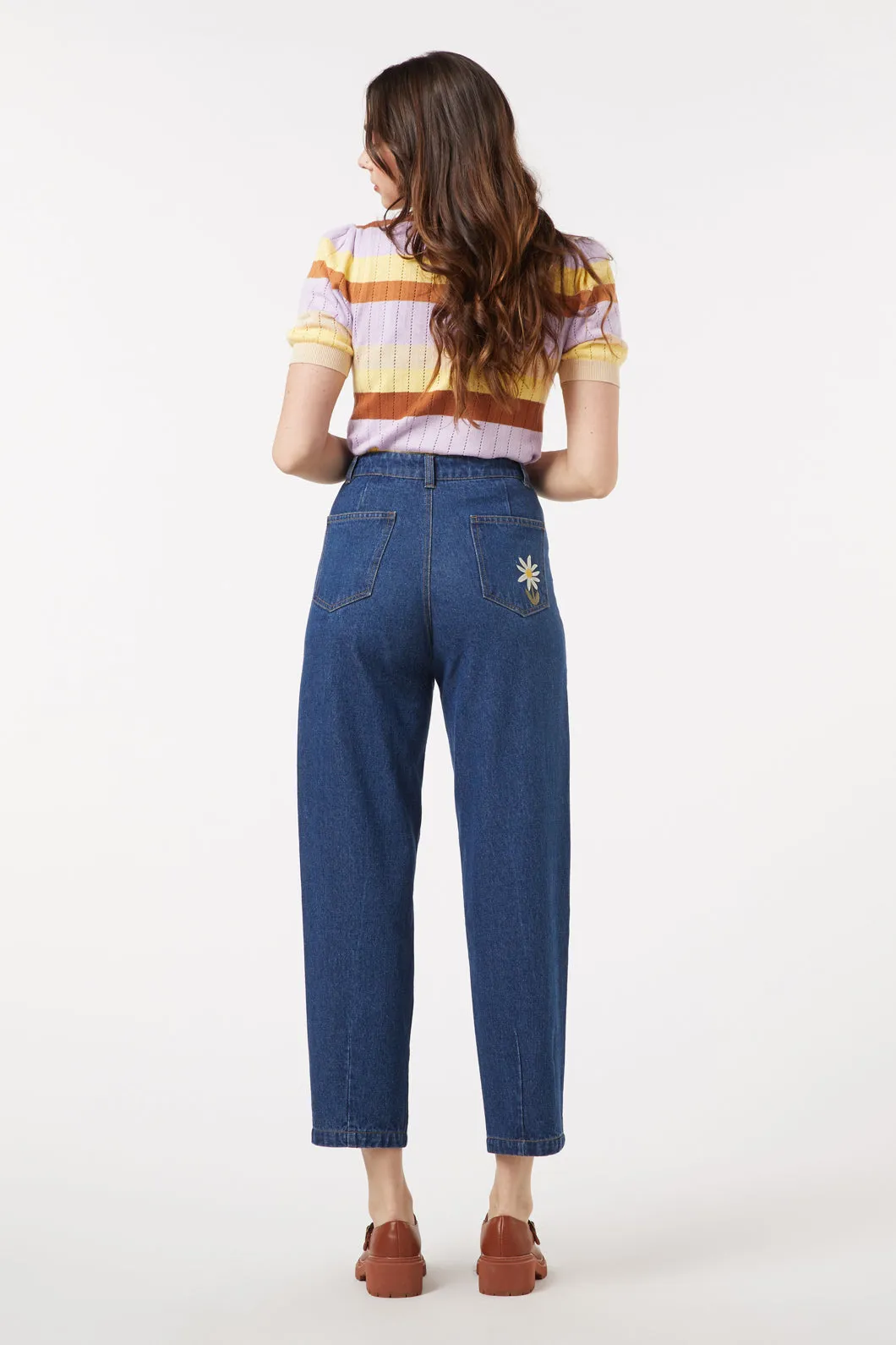 Daisy Embroidered Jean sold by Princess Highway product image thumbnail 4