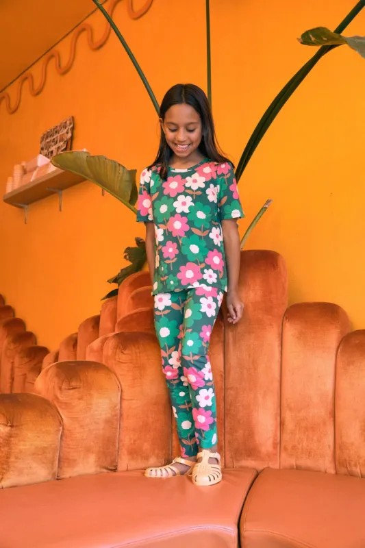 Renee Floral Kids Legging sold by Princess Highway
