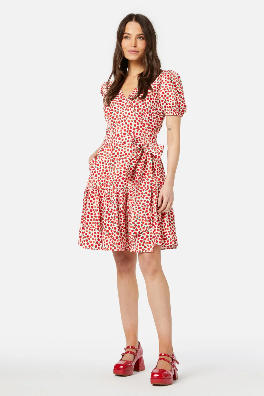 Bessie Mini Wrap Dress sold by Princess Highway product image thumbnail 2