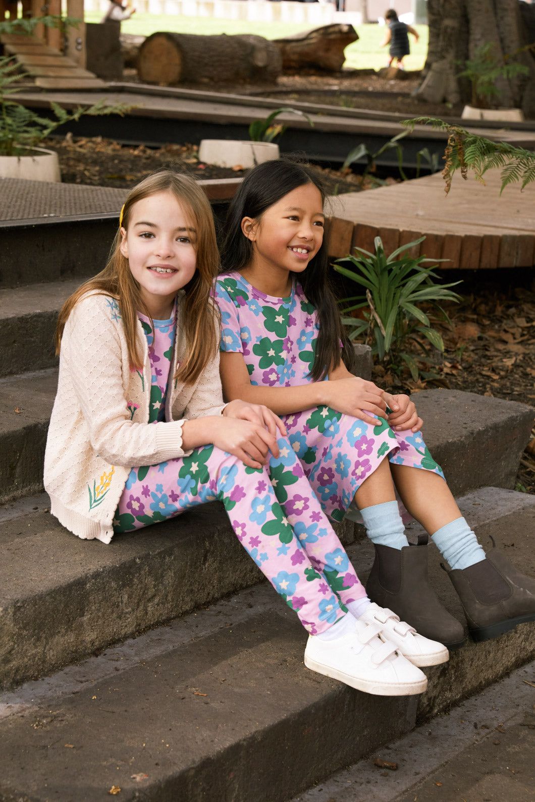 Starry Flower Kids Legging sold by Princess Highway product image thumbnail 2