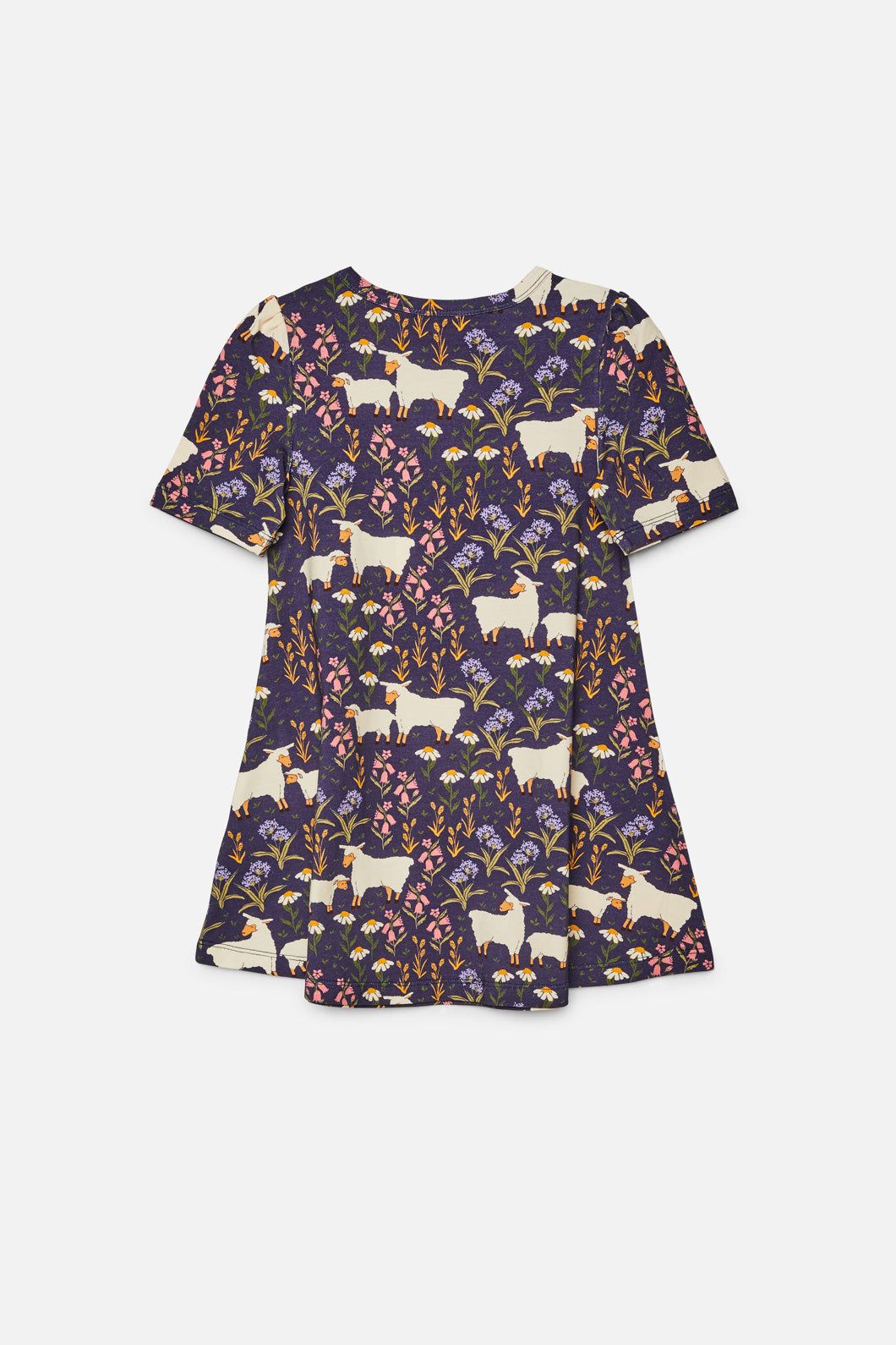 Sheep And Floral Kids Jersey Dress sold by Princess Highway product image thumbnail 3