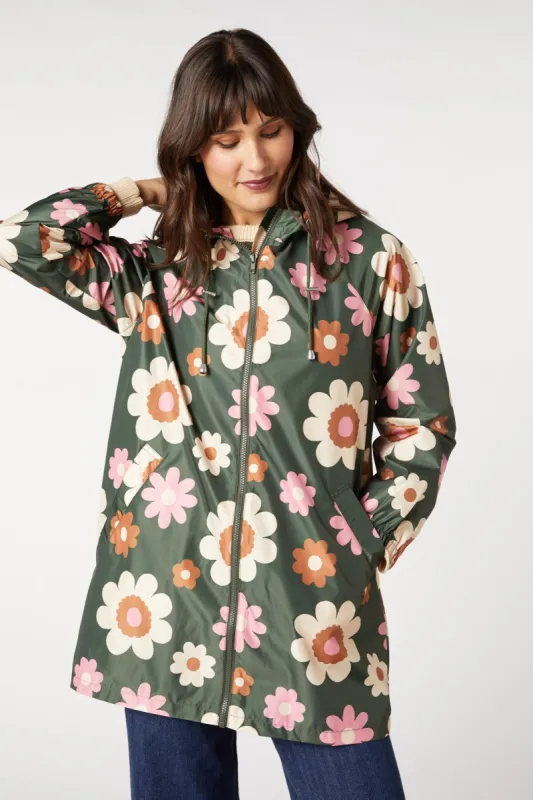 Miss 60S Flower Raincoat sold by Princess Highway
