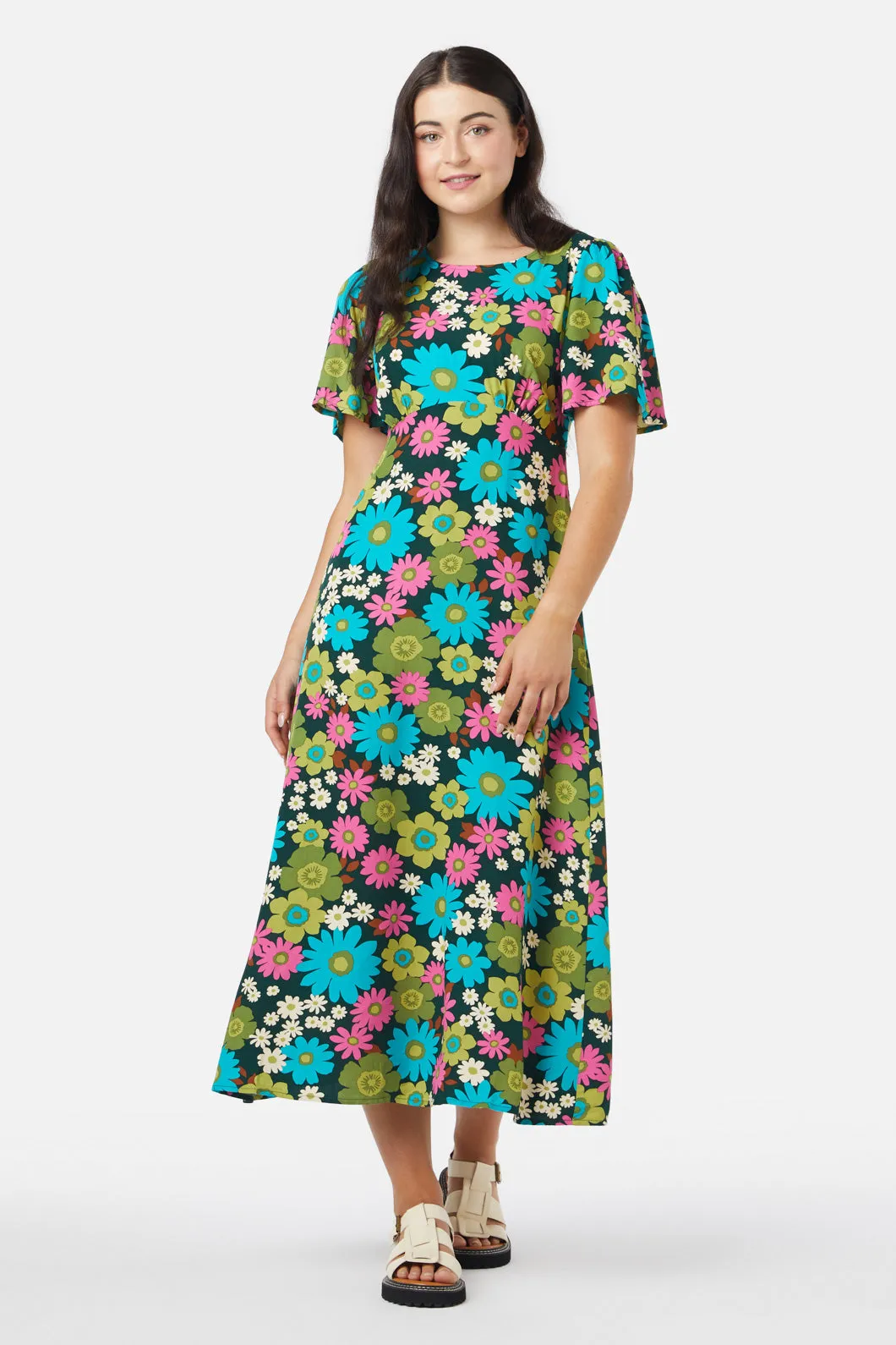 Pattie Floral Maxi Dress sold by Princess Highway
