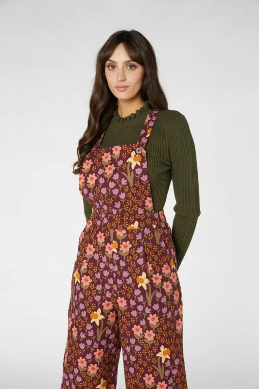 Winona Flower Overalls sold by Princess Highway