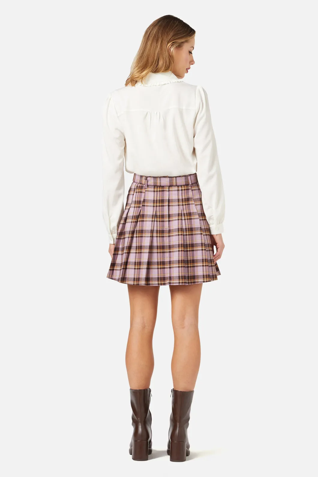 Jeannie Check Mini Skirt sold by Princess Highway product image thumbnail 4