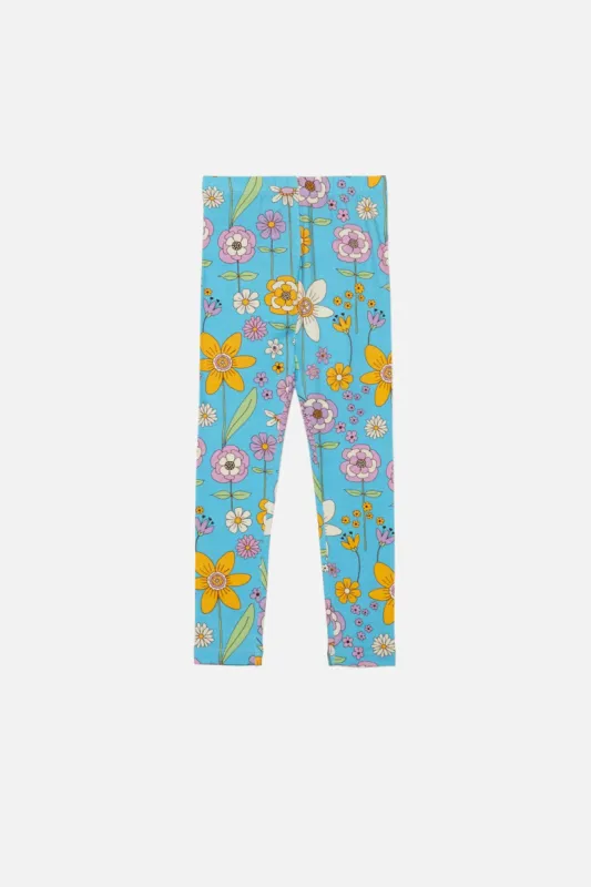 Flower Fields Kids Legging sold by Princess Highway