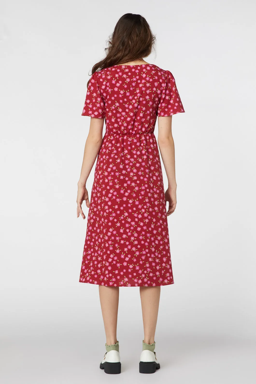Danielle Ditsy Midi Dress sold by Princess Highway product image thumbnail 4