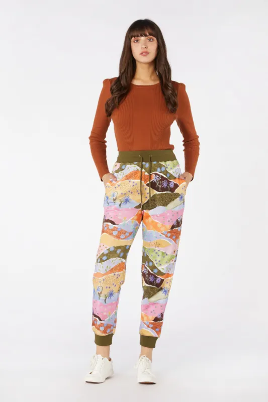 Daisy Landscape Track Pant sold by Princess Highway