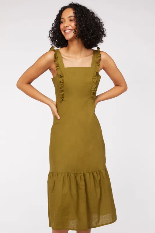 Ava Midi Dress sold by Princess Highway