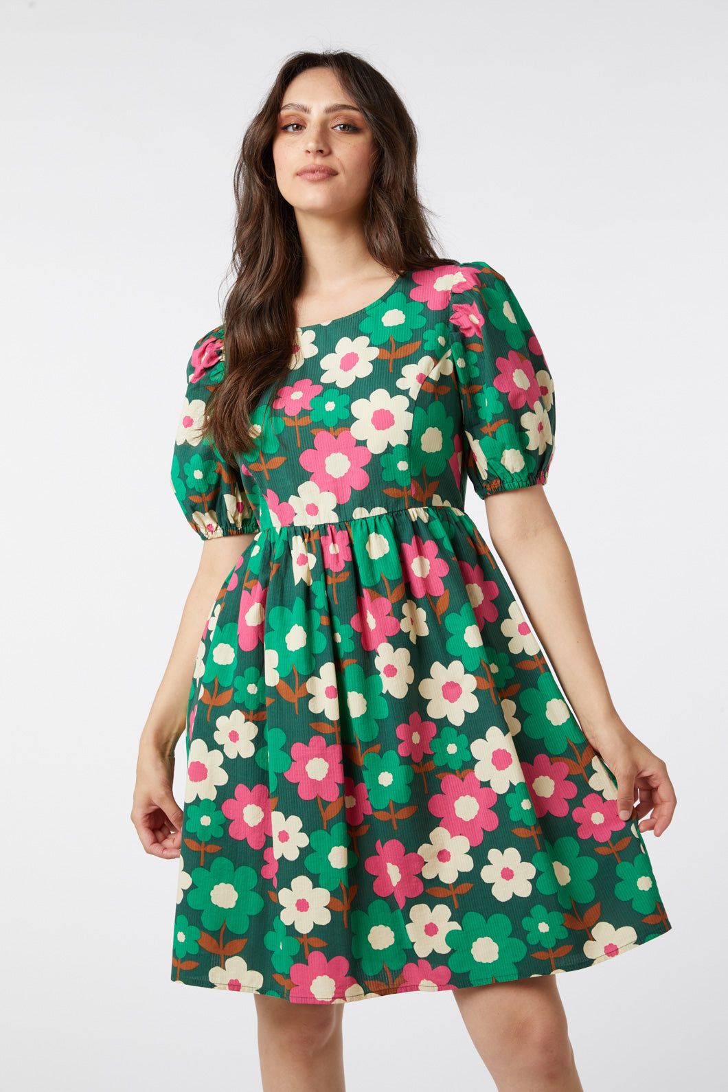 Renee Floral Mini Dress sold by Princess Highway