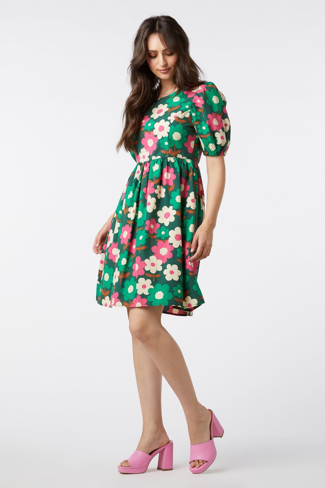 Renee Floral Mini Dress sold by Princess Highway product image thumbnail 4