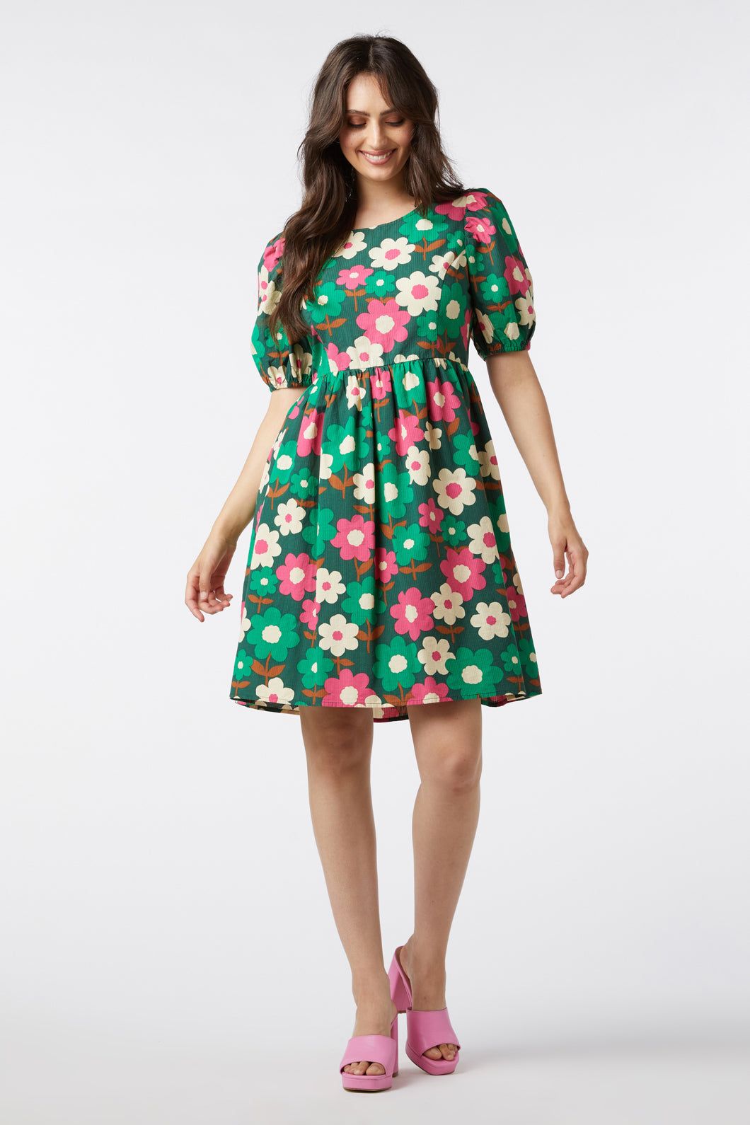 Renee Floral Mini Dress sold by Princess Highway product image thumbnail 3
