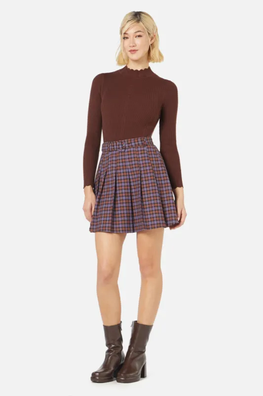 Frances Check Skirt sold by Princess Highway