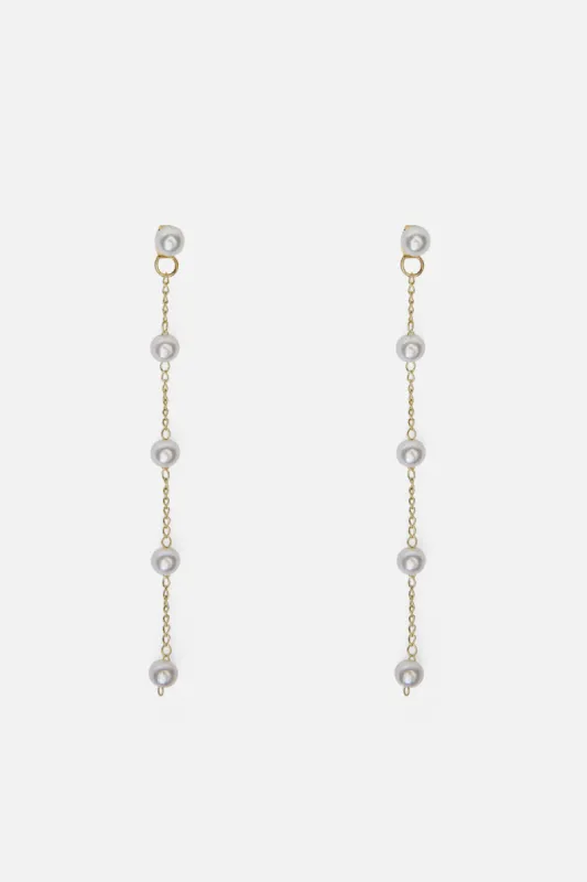 Pearl Drop Earrings sold by Princess Highway