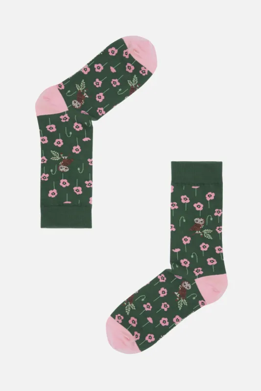 Poppy Owl Sock sold by Princess Highway