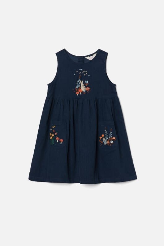 Whimsical Night Kids Emb Pinafore sold by Princess Highway