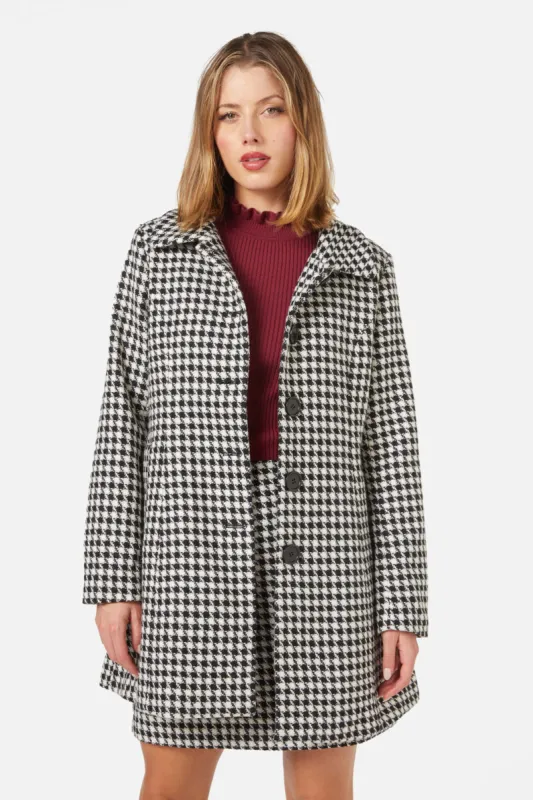 Blake Check Coat sold by Princess Highway