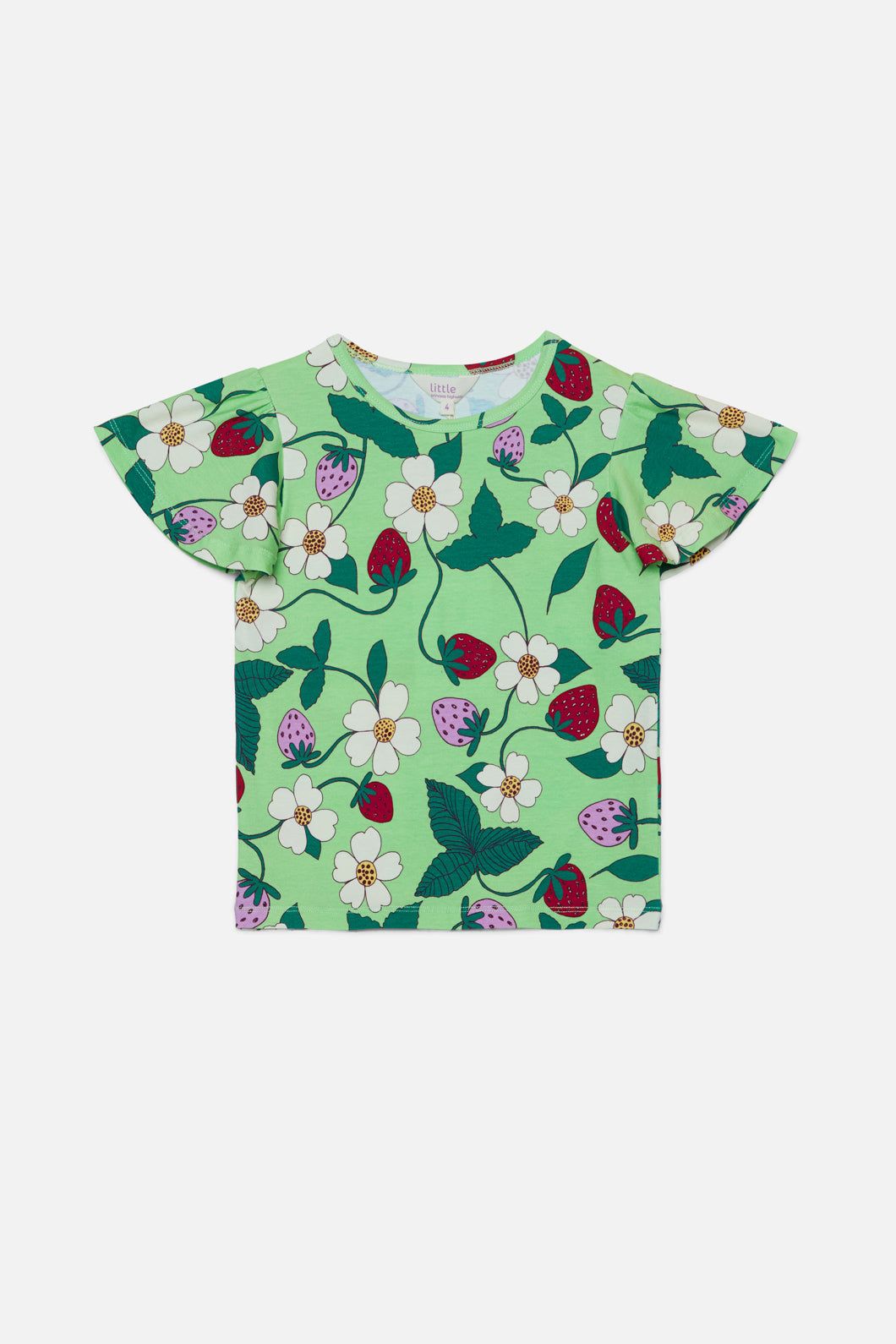 Berry Cute Kids Flounce Sleeve Tee sold by Princess Highway product image thumbnail 2