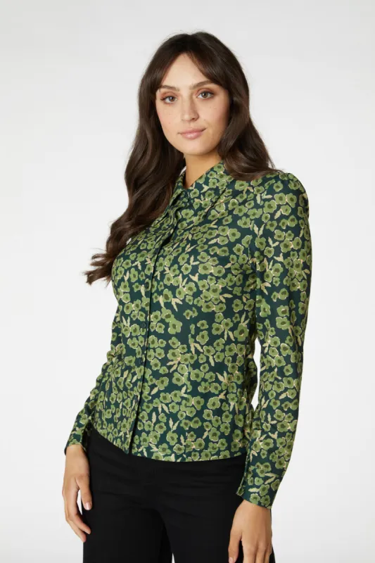 Phoebe Ditsy Shirt sold by Princess Highway