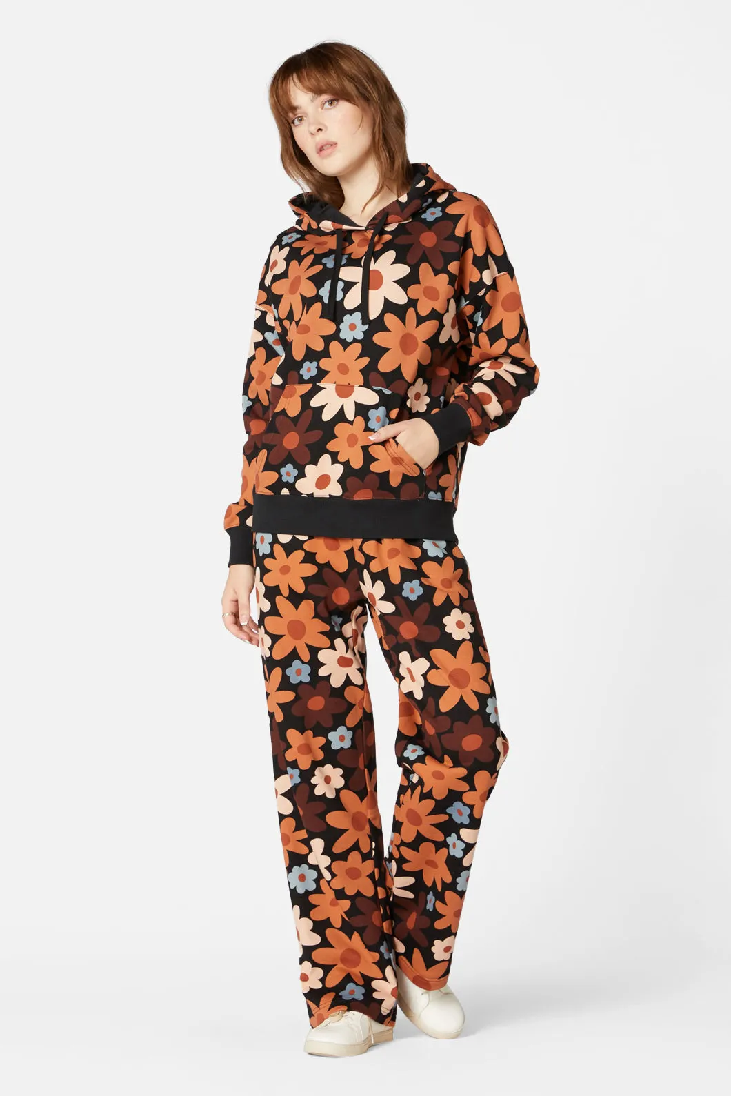 60S Daisy Floral Track Hoodie sold by Princess Highway