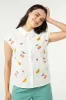 Fruit Salad Embroidered Blouse sold by Princess Highway